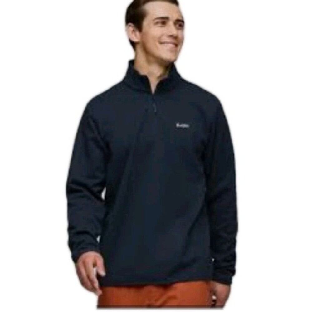 Timberland Men's Blue Quarter Zip Pullover Heavyweight Sweater 3XL
